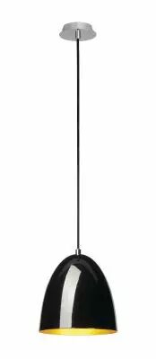 PARA CONE 20, suspension int�rieure, � 20 cm, noir/or, E27, 60W max (133050)