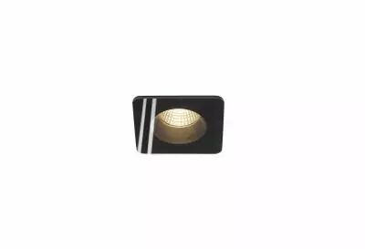 PATTA-F, encastr� de plafond int�rieur/ext�rieur, carr�, noir, LED, 11W, 3000K, IP20/IP65, RT 2012, variable Triac (114450)