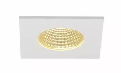 PATTA-I, encastr� de plafond int�rieur/ext�rieur, carr�, blanc mat, LED, 11W, 3000K, IP20/IP65, RT 2012, variable Triac (114431)