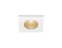 PATTA-I, encastré de plafond intérieur/extérieur, carré, blanc mat, LED, 7,3W, 1800-3000K, IP20/IP65, Dim to warm, variable Tria