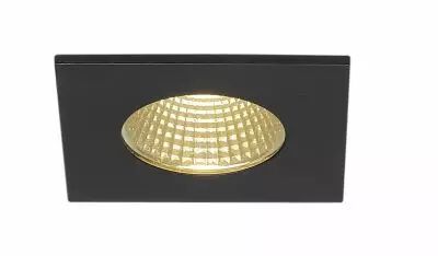PATTA-I, encastr� de plafond int�rieur/ext�rieur, carr�, noir, LED, 11W, 3000K, IP20/IP65, RT 2012, variable Triac (114430)