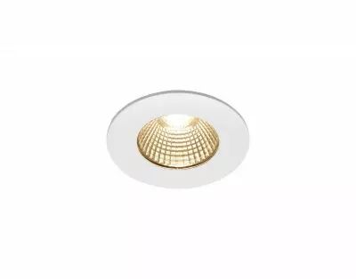 PATTA-I, encastr� de plafond int�rieur/ext�rieur, rond, blanc mat, LED, 7,3W, 1800-3000K, IP20/IP65, Dim to warm, variable Triac