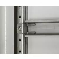 Pattes �querre pour rail sur porte (2) - pour armoire Altis (047718)