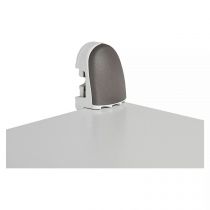 pattes fixation murale (4) - pour coffret atlantic - 300 kg - zamak ral7035 (036401)