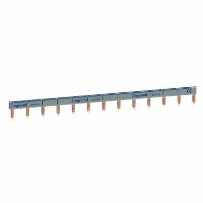 Peigne d\'alimentation HX� - 1P - universel Ph + N - Long. 13 modules (404926)