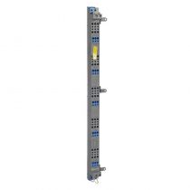 Peigne d\'alimentation vertical 63A VX³ à bornes automatiques pour coffrets 6 rangées (405026)