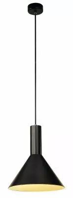 PHELIA, suspension int�rieure, � 17,5 cm, noir/blanc, E27, 23W max (133300)