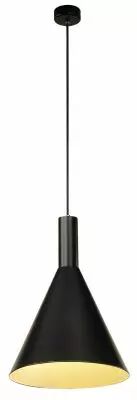 PHELIA, suspension int�rieure, � 28 cm, noir/blanc, E27, 23W max (133320)