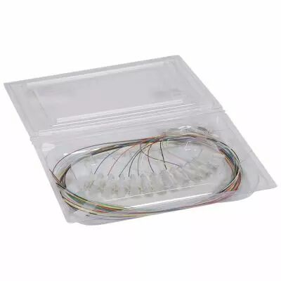 Pigtail cat.6A - 50/125 �m - 12 connecteurs LC-PC - multimode - L. 1m (032626)