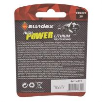 piles cr 2025 3v lithium pack de 5 sundex 40-240 (x 1) (4131)