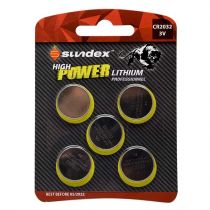 piles cr 2032 3v lithium pack de 5 sundex 40-240 (x1) (4130)