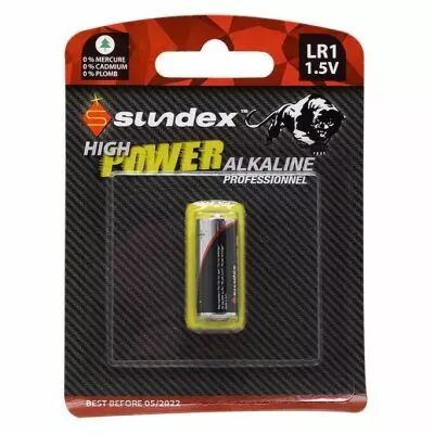 piles lr1 1,5v super alcaline sundex 10-120 (x1) (4140)