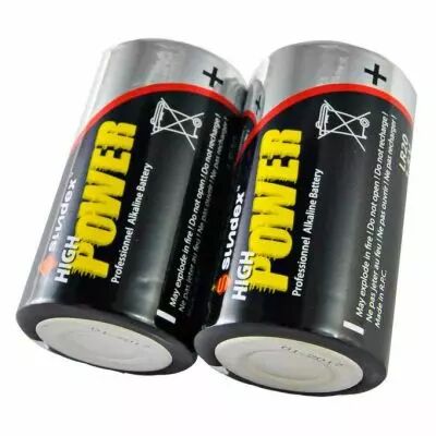 piles lr20 pack x2 super alcalines sundex 6-12 (x6) (4103)