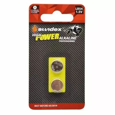 piles lr54 1,5v super alcaline pack de 2 sundex 40-240 (x1) (4151)