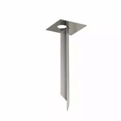Piquet, ext�rieur, gris argent (231235)