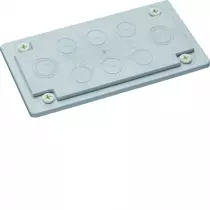 Plaq.passe-câb.8empr.métrique (FZ407M)