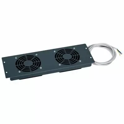 Plaque 19\'\' - 3 U - avec 2 ventilateurs 230 V~ - gestion thermique baies - LCS� (046487)
