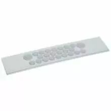 Plaque � embouts - pour coffrets XL� 160 m�tal (020021)