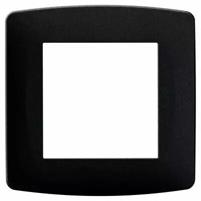 Plaque antracite 1 poste (61995)