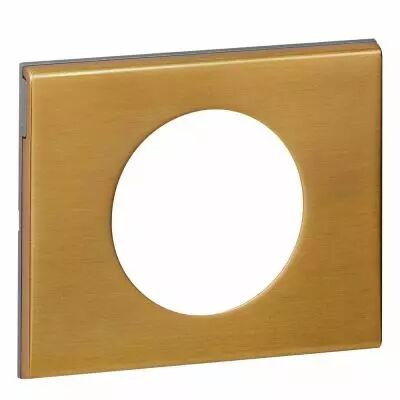 Plaque C�liane - Mati�res - 1 poste - Bronze Dor�