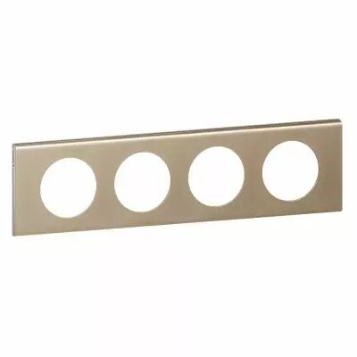 Plaque Céliane - Matières - 4 postes - Nickel Velours Plaque Céliane - Matières - 4 postes - Nickel Velours