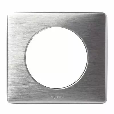 Plaque C�liane - M�tal - 1 poste - Aluminium