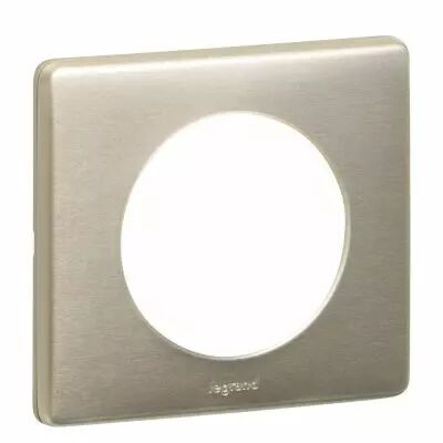 Plaque C�liane - M�tal - 1 poste - Titane