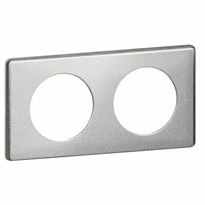 Plaque C�liane - M�tal - 2 postes - Alu Snake