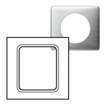 Plaque Céliane - Métal - pour écrans tactiles 3,5\'\' - Aluminium (068927)