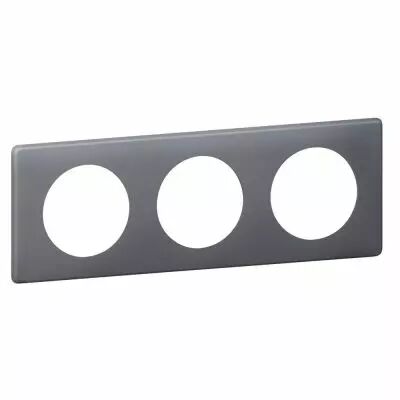 Plaque C�liane - Poudr� - 3 postes - Schiste