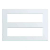 plaque de finition gallery 16 modules pure entraxe 71 mm (wxp0096)