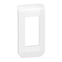 Plaque de finition Mosaic pour 1 module blanc (078801L)