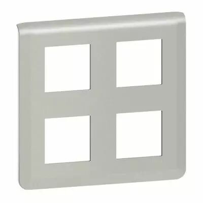 Plaque de finition Mosaic pour 2x2x2 modules alu (079338L)