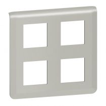 Plaque de finition Mosaic pour 2x2x2 modules alu (079338L)