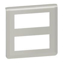 Plaque de finition Mosaic pour 2x5 modules alu (079330L)