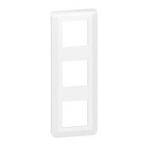 Plaque de finition verticale Mosaic pour 3x2 modules blanc (078823L)