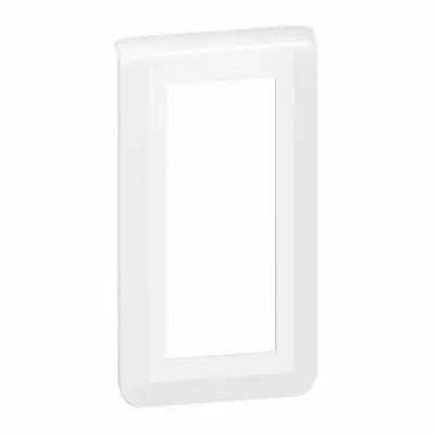 Plaque de finition verticale Mosaic pour 5 modules blanc (078825L)