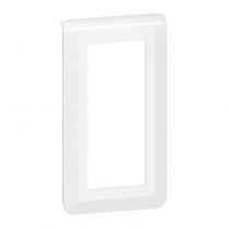 Plaque de finition verticale Mosaic pour 5 modules blanc (078825L)