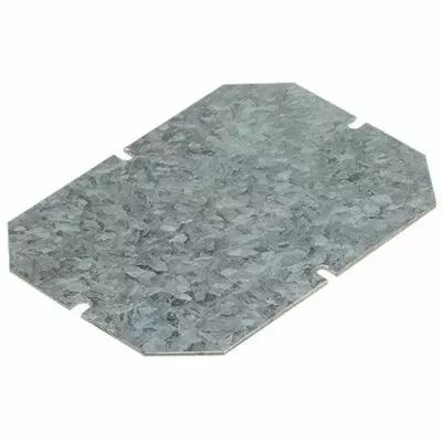 Plaque de montage m�tal - �p 15/10 - pour bo�tiers indus 180x140 (035812)