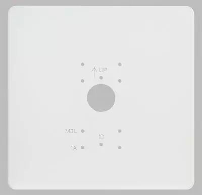 Plaque de propret� en PVC blanc pour GT1D, GT1A et GT1M3L (PPAV)