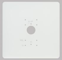 Plaque de propreté en PVC blanc pour GT1D, GT1A et GT1M3L (PPAV)