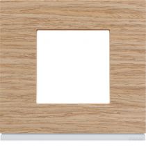 Plaque gallery 1 poste matiere oak wood (WXP4702)