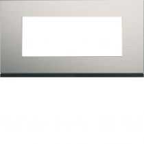 Plaque gallery 5 modules entraxe 71mm matiere antique alu (WXP4505)