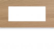 Plaque gallery 5 modules entraxe 71mm matiere oak wood (WXP4705)