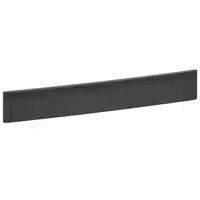 Plaque obturatrice 19\'\' - 2 U - pleine - montage sur baies LCS� - plastique (046533)