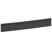 Plaque obturatrice 19\'\' - 2 U - pleine - montage sur baies LCS² - plastique (046533)