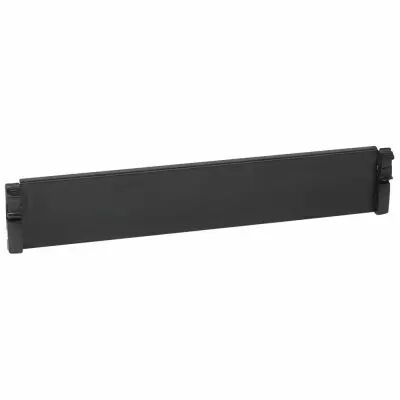 Plaque obturatrice 19\'\' - 2 U - pleine - montage toutes baies - m�tal - LCS� (046539)