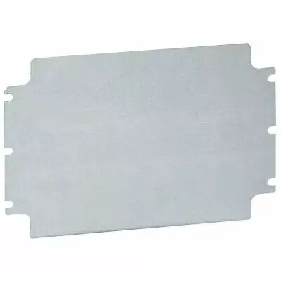 Plaque pleine acier - pour bo�tier industriel Atlantic IP 66 150x200 mm (035661)