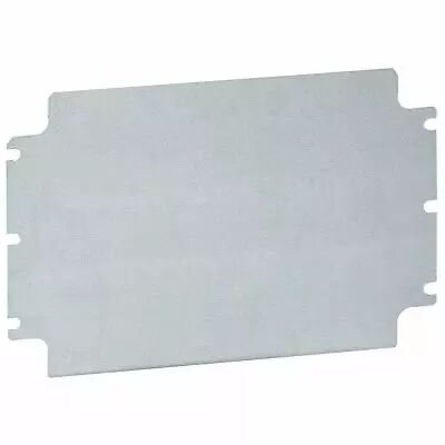 Plaque pleine acier - pour bo�tier industriel Atlantic IP 66 150x300 mm (035663)