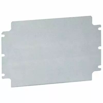 Plaque pleine acier - pour bo�tier industriel Atlantic IP 66 200x300 mm (035664)